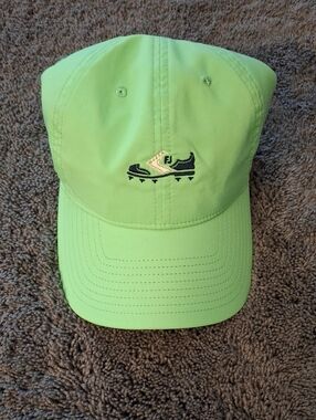 Footjoy Logo Mens Green Golf Hat Adjustable